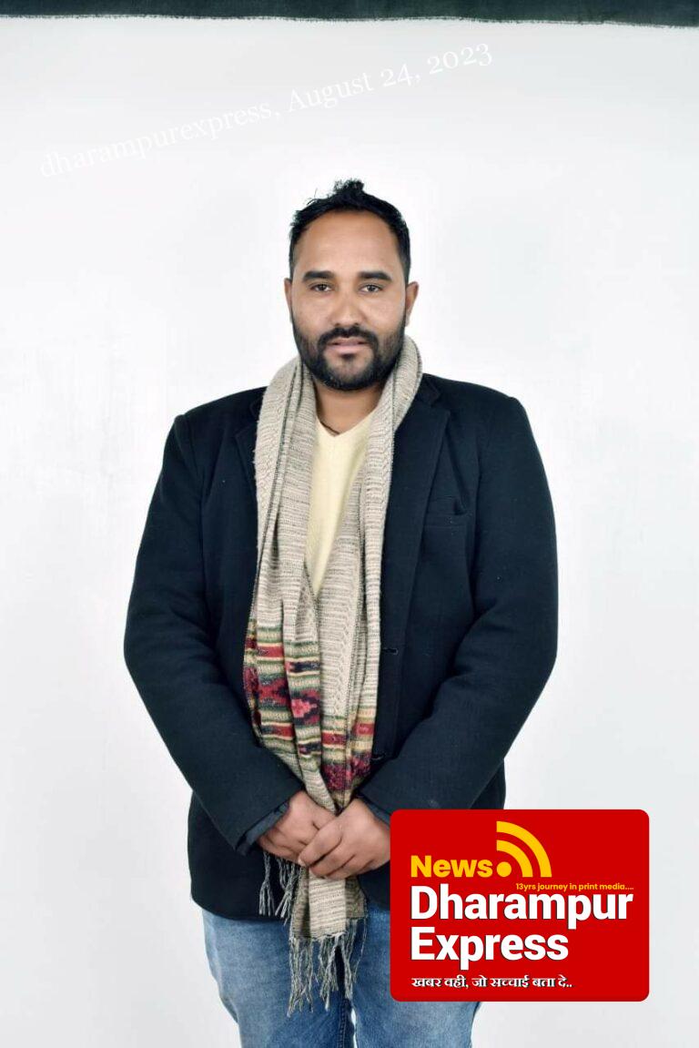 सुनील कश्यप होंगे भाजपा जिला सोलन के सचिव