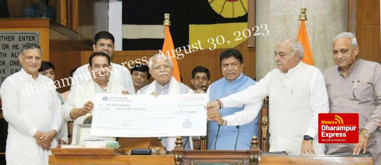 असीम गोयल सर्वश्रेष्ठ विधायक,2022 घोषित, हरियाणा