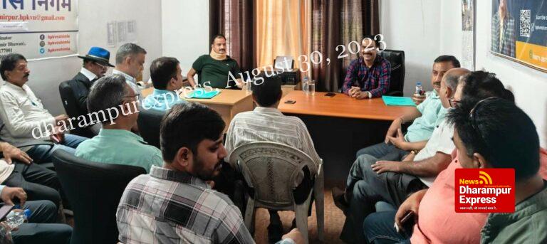 अतुल कड़ोहता ने कौशल विकास निगम के अधिकारियों के साथ की बैठक