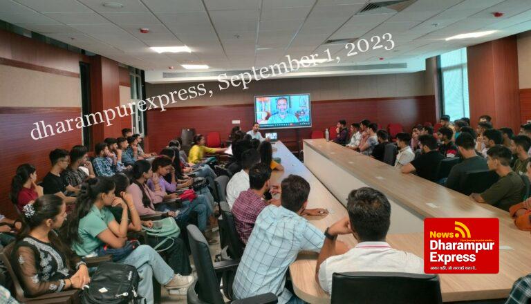 तकनीकी विविः विद्यार्थियों को समझाया उद्यमिता और पर्यावरण संरक्षण का महत्व