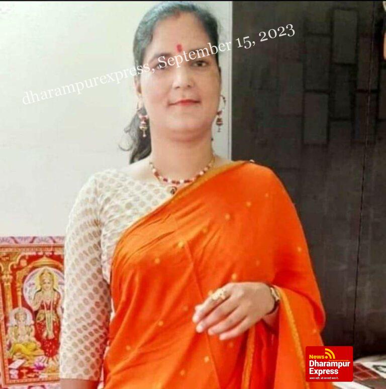 मांचली ठाकुर फिर बनी भाजपा महिला मोर्चा की प्रदेश महामंत्री