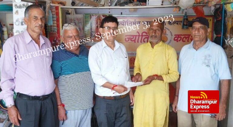 प्राकृतिक आपदा में राहत कार्यों में सामाजिक संस्थाएं भी पीछे नहीं: नरेन्द्र अत्री, ज्योति कलश, यस, हिमाचल द्वारा जरूरतमंदों तक लाखों रुपए की राहत जारी