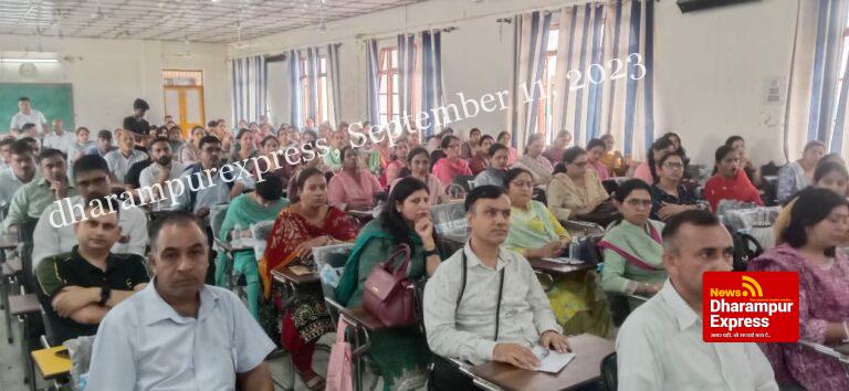 बाल विज्ञान सम्मेलन के लिए रखी गई कार्यशाला संपन्न: राजेश गौतम