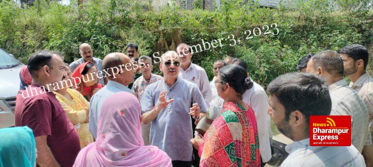 मुख्यमंत्री के राजनीतिक सलाहकार ने किया विभिन्न पंचायतों का दौरा
