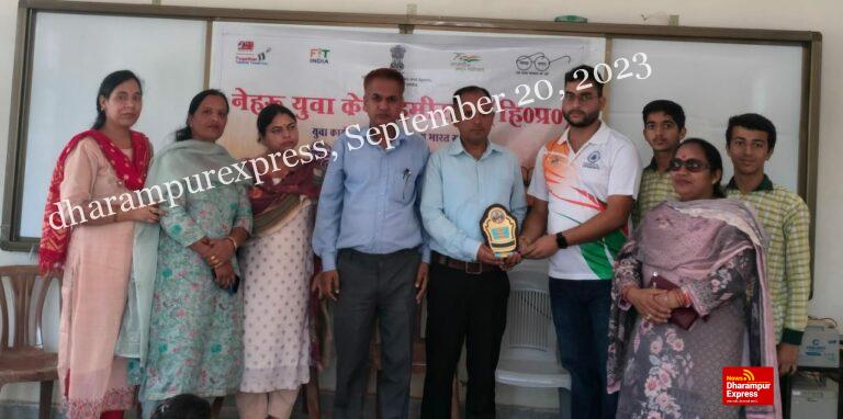 हिंदी पखवाड़ा के उपलक्ष्य पर भाषण प्रतियोगिता आयोजन