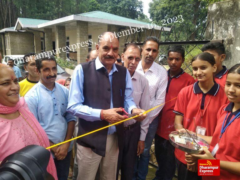 कुलदीप सिंह पठानिया ने किया अंडर-14 खेल प्रतियोगिता का उदघाटन