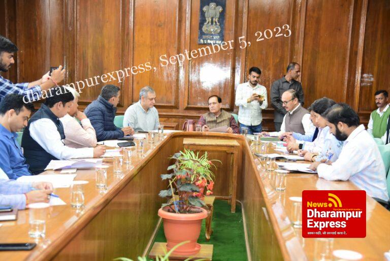 विधानसभा अध्यक्ष ने की सुरक्षा प्रबन्धों से सम्बन्धित बैठक की अध्यक्षता