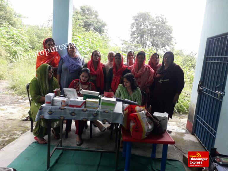 ”सेवा पखवाड़े” के तहत उखली में किया गया स्वास्थ्य जांच शिविर का आयोजन