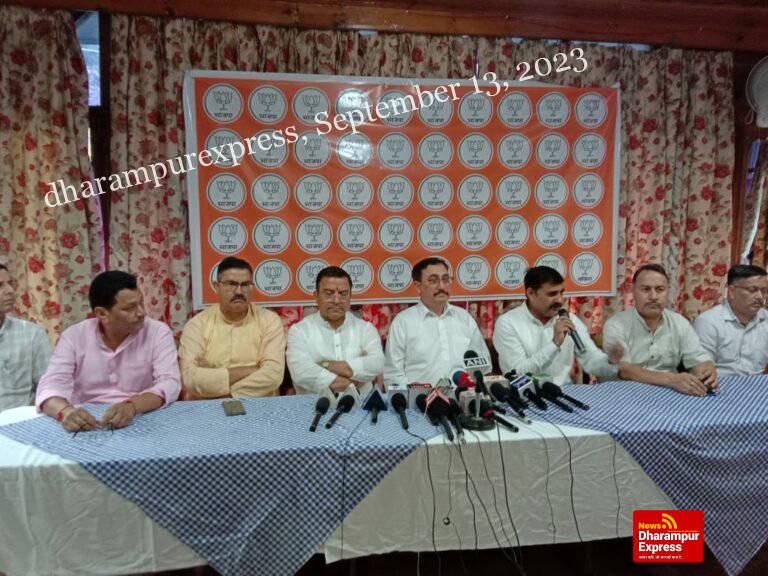 सनातन को खत्म करने संबंधी विपक्ष के नेताओं के बयान पर भाजपा ने किया पलटवार