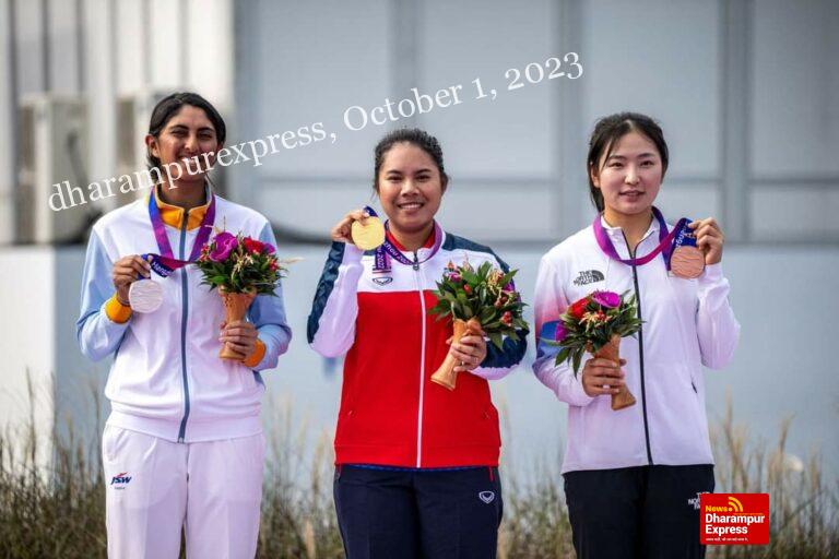 Aditi Ashok became the first Indian women Golfer to win a medal at Asian Games    Asian Games_2023