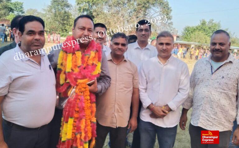 नशे के सौदागरों पर कड़ा प्रहार व खेलों को प्रोत्साहित कर रही है प्रदेश सरकार : एडवोकेट रोहित शर्मा,       शासन हमीरपुर में ब्लॉक स्तरीय स्कूली खेल मुकाबले के समापन पर बतौर मुख्यअतिथि बोले कांग्रेस नेता