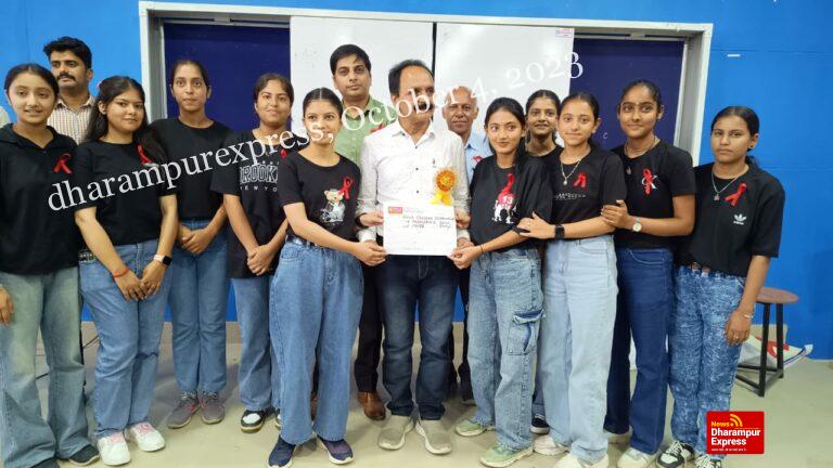 एच. आई. वी. एड्स पर जिला स्तरीय नाटक प्रतियोगिता