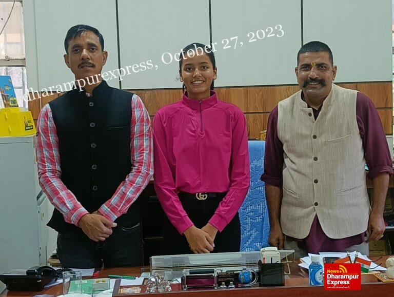 हिमाचल प्रदेश “गवर्नर अवार्ड” से नवाजी जाएगी आनंदिता