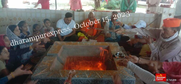 वीरगति को प्राप्त हुए वीरों की आत्मा को तर्पण देने हेतू मां बगलामुखी महायज्ञ आरम्भ हुआ: यति सत्यदेवानंद सरस्वती महाराज