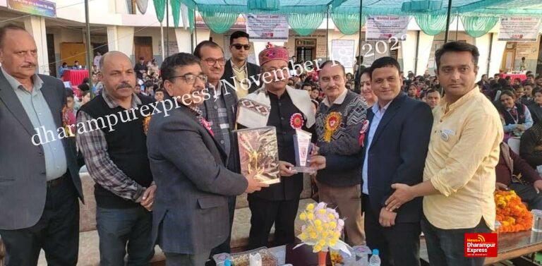 मुख्यमंत्री के राजनीतिक सलाहकार ने किया जिला स्तरीय बाल विज्ञान सम्मेलन का समापन