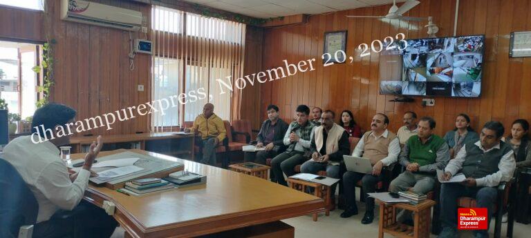 दस्त रोग एवं निमोनिया नियंत्रण पखवाड़ा पर जिला स्तरीय समन्वय बैठक