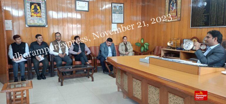 मुख्यमंत्री के दौरे के लिए करें सभी आवश्यक प्रबंध : हेमराज बैरवा