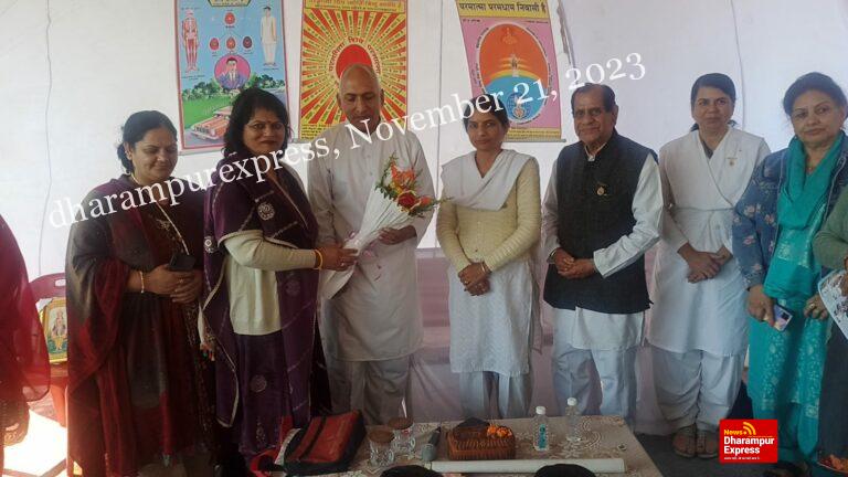 साई पब्लिक स्कूल हमीरपुर में ओम शांति ब्रह्मकुमारी संस्था ने बच्चों को बताया जीवन शैली जीने का तरीका