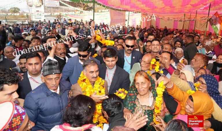 CM presides over ‘Sarkar Gaon Ke Dwar’ in Nadaun Assembly segment  ,,,,,,,,,, A provision of Rs. 25 crore for Dhaneta College 