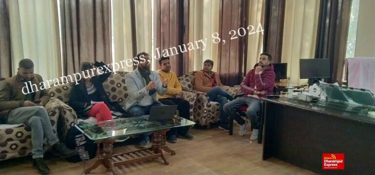 मेंटल न्यूरोलॉजिकल सबस्टान्स डिसऑर्डर के तहतसभी कार्यकर्ताओं को दिया गया प्रशिक्षण 