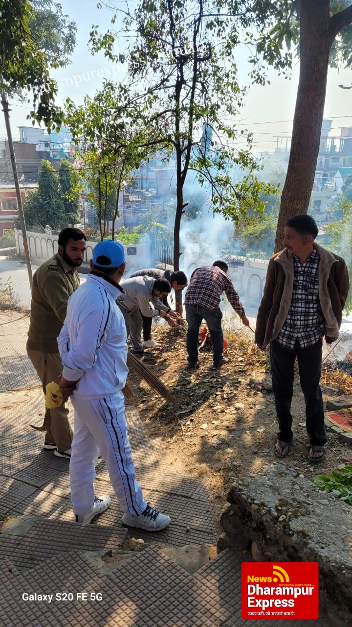 भाजपा हमीरपुर मंडल ने मंदिरों में राष्ट्रव्यापी स्वच्छता अभियान की शुरुवात की: विक्रांत भारद्वाज