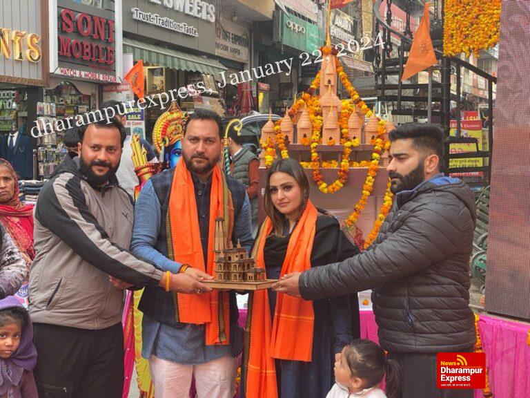 राम मंदिर के निर्माण पर राजनीति करने वालों को सद्बुद्धि दे भगवान:  विधायक आशीष शर्मा