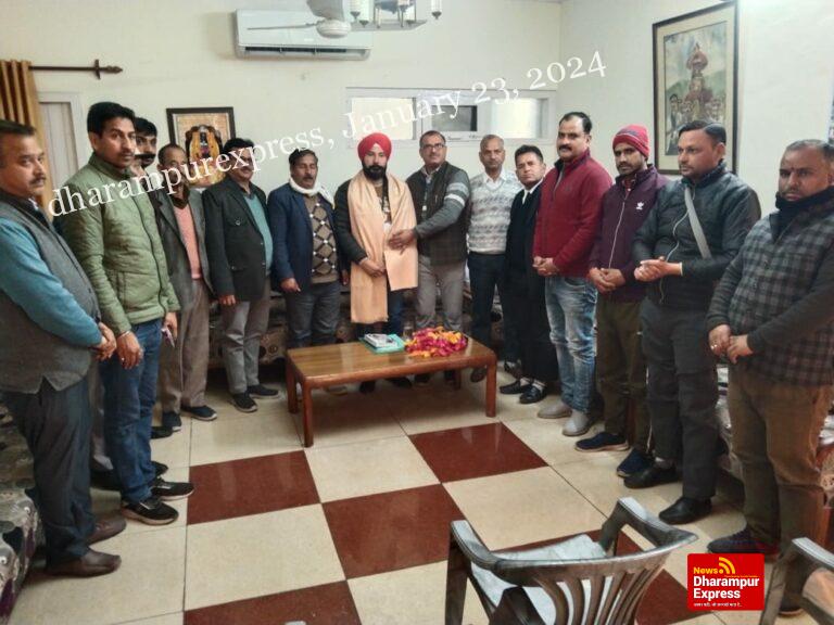 राजीव गांधी पंचायती राज संगठन जिला हमीरपुर की आगामी लोकसभा चुनावों के संदर्भ हुई बैठक