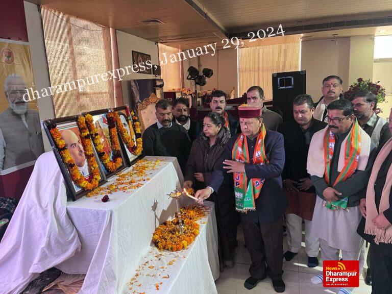 भारतीय जनता पार्टी ने हिमाचल में शुरू किया गांव चलो अभियान