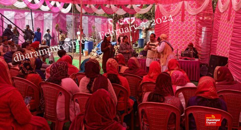 अमलैहड़, कलूर, लदरौर और कड़ोहता में बताई सरकारी योजनाएं