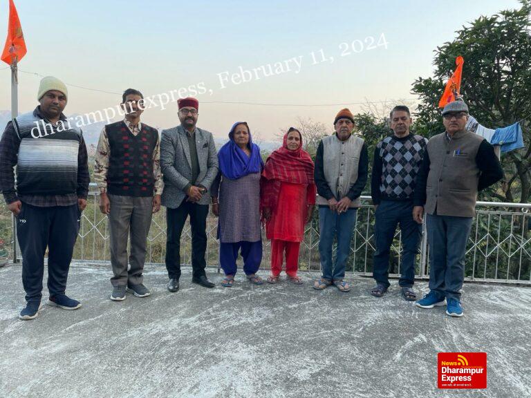 गांव चलो अभियान में हर जनमानस की एक पुकार तीसरी बार मोदी सरकार :  विनोद ठाकुर