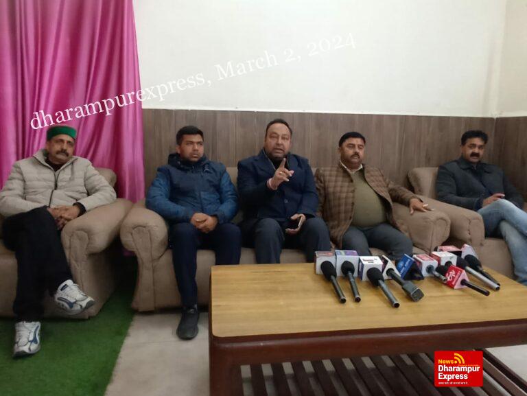 प्रदेश की शांत वादियों को अशांत करने का प्रयास कर रही भाजपा