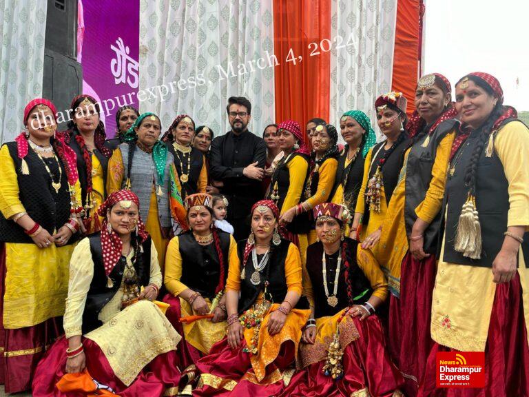 15000 से ज्यादा माताओं- बहनों ने पहाड़ी महिला संगीत कार्यक्रम में हिमाचल की संस्कृति को सहेजा: अनुराग ठाकुर 