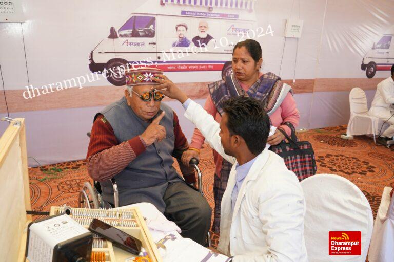 10 लाख ओपीडी सांसद मोबाइल स्वास्थ्य सेवा की ऐतिहासिक उपलब्धि: अनुराग ठाकुर 