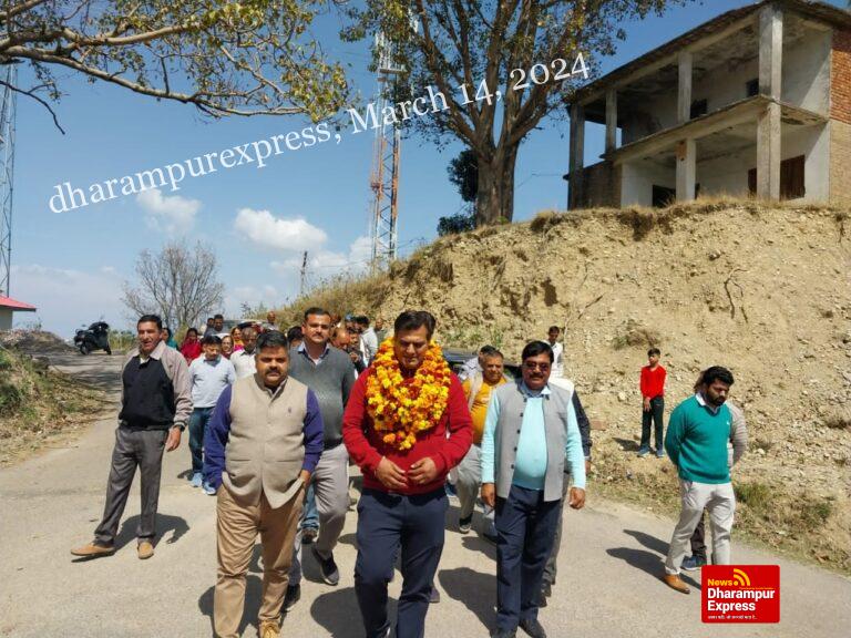 5 करोड़ 60 लाख से बनेगी टाउन भराड़ी से मैड की सड़क,  डॉक्टर पुष्पेंद्र वर्मा ने किया भूमि पूजन