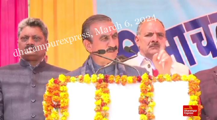 हमीरपुर जिले के दो बागी विधायकों पर खूब बरसे सीएम सुक्खू