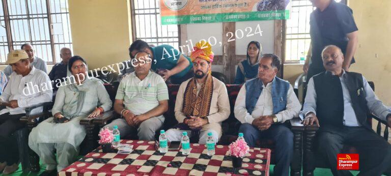देश को मजबूत करने के लिए केंद्र में बनाएंगे मोदी सरकार : अनुराग ठाकुर 