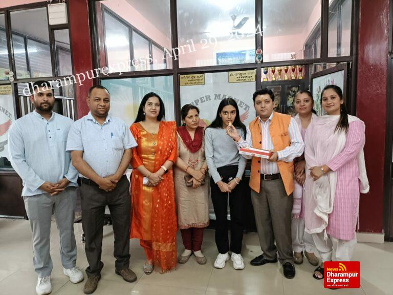 सुपर मैग्नेट स्कूल की कोमल ने झटका मेरिट में स्थान 