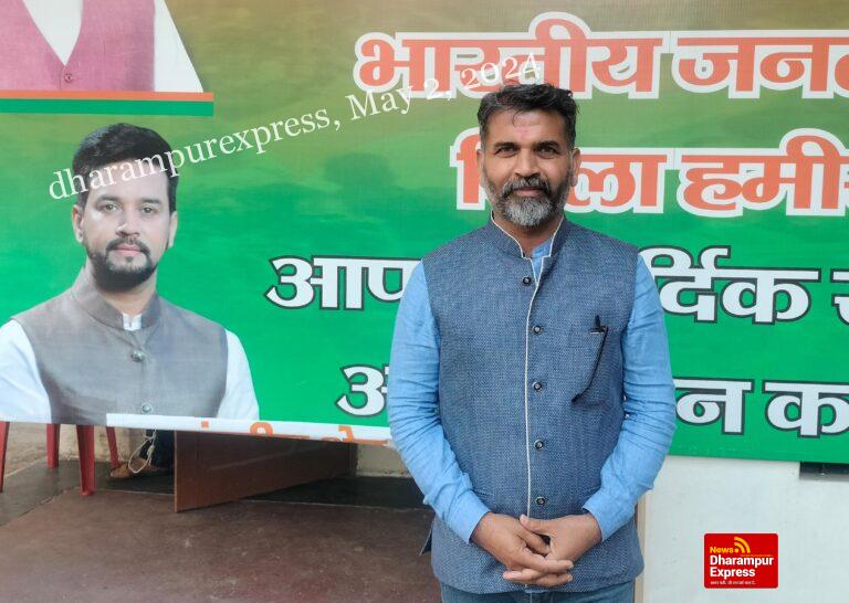 अनुराग जनता के दिल में है, कांग्रेस के सर्टिफिकेट की जरूरत नहीं : नरेन्द्र अत्री 