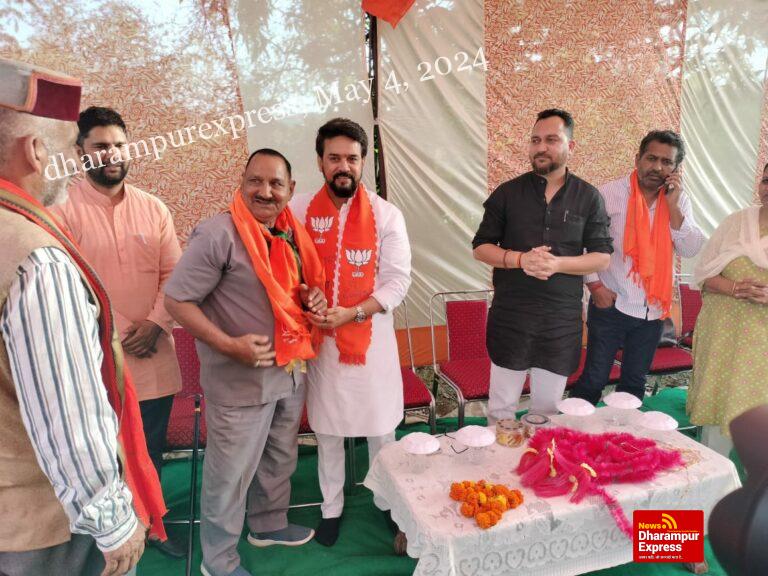 अगले 5 वर्षों में 2 करोड़ महिलाओं को लखपति दीदी बनाने का कार्य करेगी मोदी सरकार : अनुराग ठाकुर 