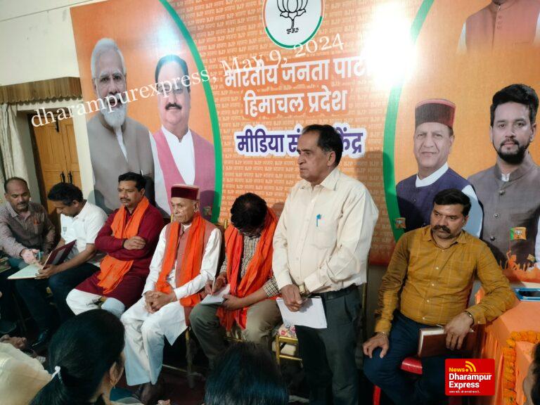 11 को होगी भाजपा की विजय संकल्प यात्रा : देशराज शर्मा 