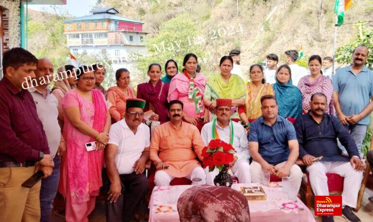 कांग्रेस प्रत्याशी कैप्टन रणजीत सिंह राणा के चुनाव प्रचार से भाजपा प्रत्याशी राजेन्द्र राणा बौखलाहट में : चंद्रशेखर 