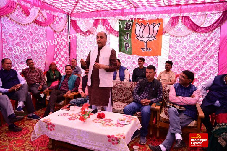 कंगना करेंगी नामांकन, जनसभा में जुटेंगे हज़ारों लोग: जयराम ठाकुर