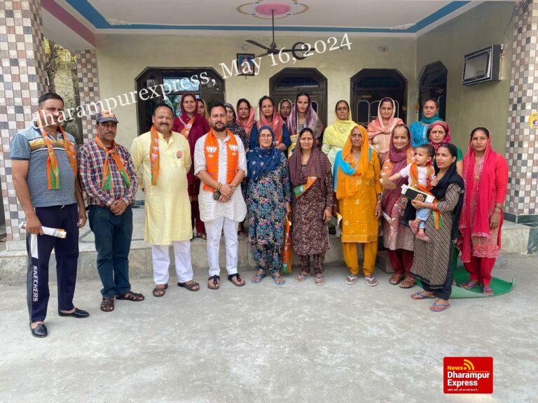 आशीष शर्मा ने महा जनसम्पर्क अभियान के तहत की नुक्कड़ सभाएं