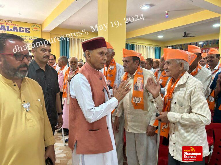 वरिष्ठ कार्यकर्ताओं के सम्मेलन में बोले पूर्व मुख्यमंत्री आपका अनुभव और मार्गदर्शन भाजपा की ताकत 