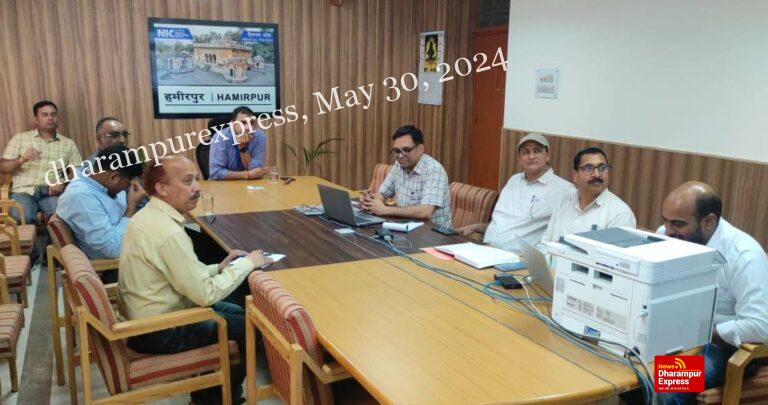 हमीरपुर और ऊना जिले की मतदान टीमों की रैंडमाइजेशन पूर्ण