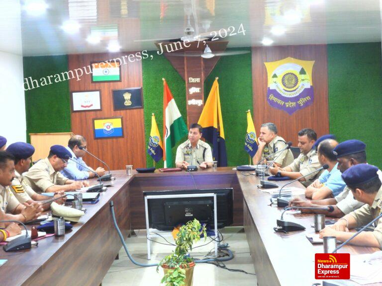 मासिक संयुक्त सलाहकार व कल्याण समिति तथा अपराध बैठक का किया गया आयोजन