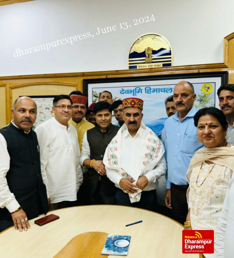 मुख्यमंत्री सुक्खू द्वारा हमीरपुर उप-चुनाव को लेकर ली बैठक 