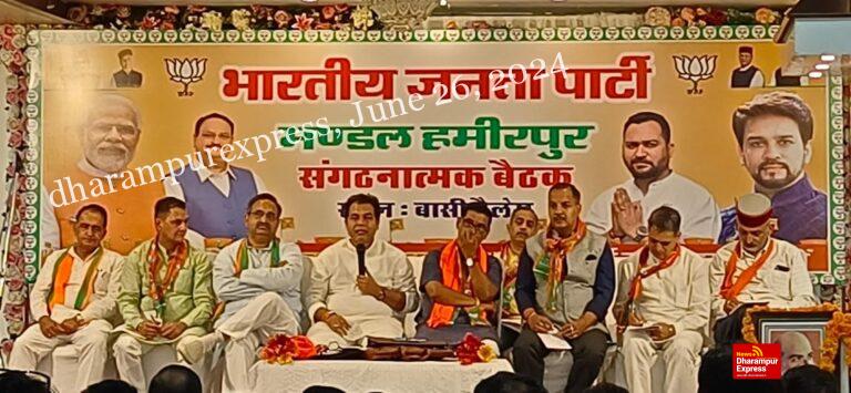 हिमाचल प्रदेश में भाजपा मजबूत: हमीरपुर उपचुनाव में आशीष शर्मा की भारी जीत होगी: श्रीकांत शर्मा