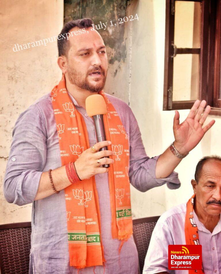 आशीष शर्मा ने गुलेला और उखली के विभिन्न गाँवों में की नुक्कड़ सभाएं