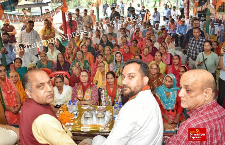 भाजपा प्रत्याशी आशीष शर्मा ने ललीन में की नुक्कड़ सभाएं